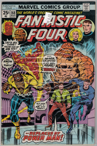 Fantastic Four Issue # 168 Marvel Comics  $6.00