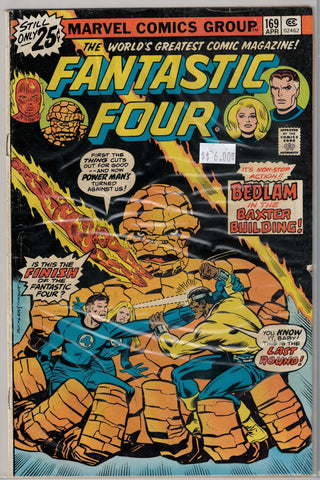 Fantastic Four Issue # 169 Marvel Comics  $6.00
