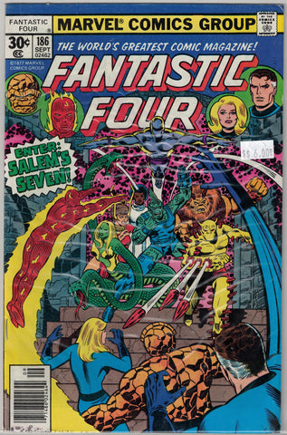 Fantastic Four Issue # 186 Marvel Comics  $6.00