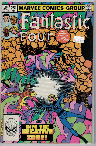 Fantastic Four Issue # 251 Marvel Comics  $6.00