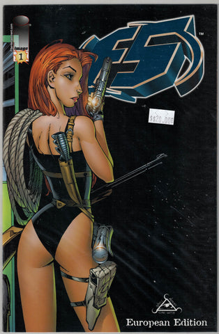 F5 Image Comics Issue 1 European Edition (Blue Foil On Cover) $20.00