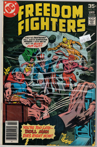Freedom Fighters Issue #12 DC Comics $16.00