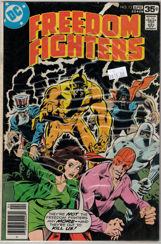 Freedom Fighters Issue #13 DC Comics $16.00