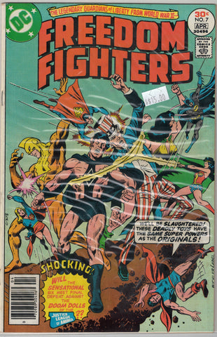 Freedom Fighters Issue # 7 DC Comics $15.00