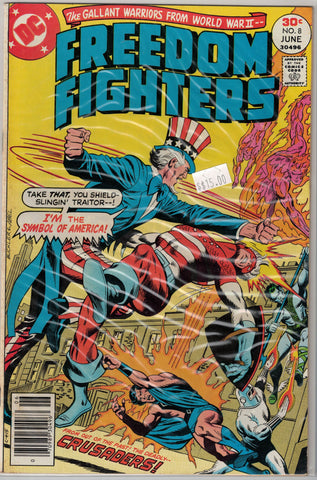 Freedom Fighters Issue # 8 DC Comics $15.00