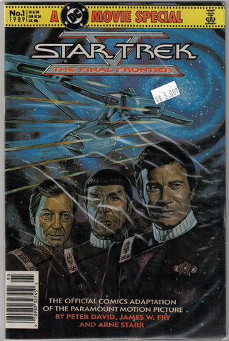 Star Trek V The Final Frontier Movie Special Issue DC Comics $5.00