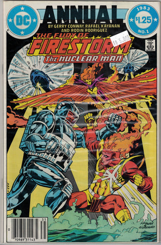 Fury of Firestorm, Issue # Annual 1 DC Comics $5.00