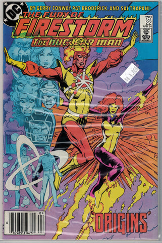 Fury of Firestorm Issue # 22 DC Comics $4.00