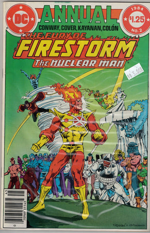 Fury of Firestorm, Issue # Annual 2 DC Comics $5.00