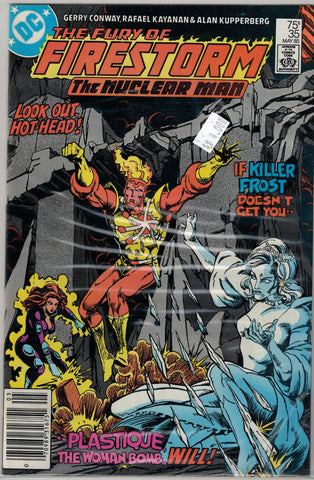 Fury of Firestorm Issue # 35 DC Comics $4.00