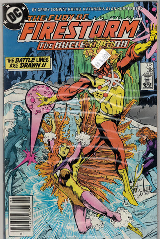 Fury of Firestorm Issue # 36 DC Comics $4.00