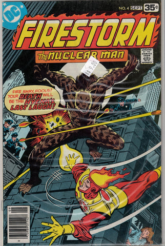 Firestorm, The Nuclear Man Issue #  4 DC Comics $9.00