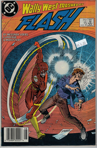 Flash(Second Series) Issue #  15 DC Comics $4.00
