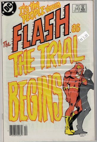 Flash Issue # 340 DC Comics $5.00