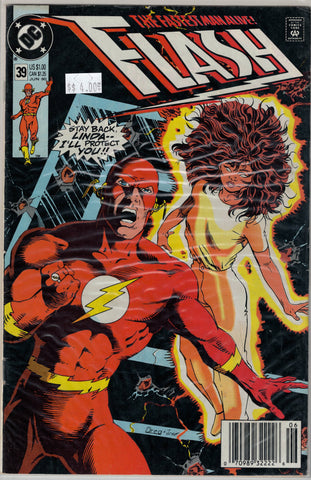 Flash(Second Series) Issue #  39 DC Comics $4.00