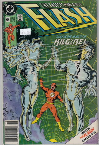 Flash(Second Series) Issue #  43 DC Comics $4.00