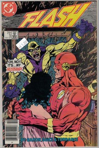 Flash(Second Series) Issue #   5 DC Comics $5.00