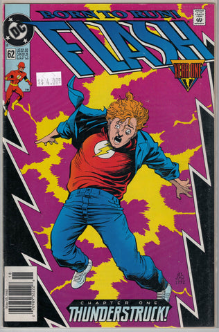 Flash(Second Series) Issue #  62 DC Comics $4.00