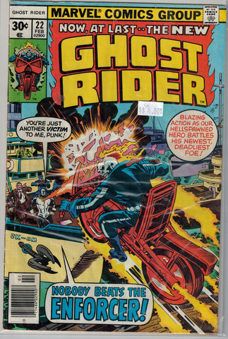 Ghost Rider Issue # 22 Marvel Comics $4.00