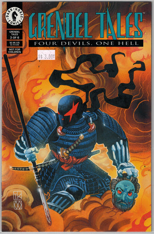 Grendel Tales: Four Devils, One Hell Issue # 3 Dark Horse Comics $3.00