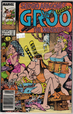 Groo the Wanderer Issue # 28 Marvel Comics  $3.00