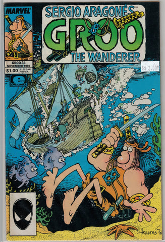 Groo the Wanderer Issue # 33 Marvel Comics  $3.00