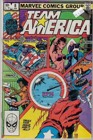 Team America Issue # 8 Marvel Comics  $4.00