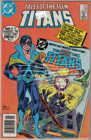 Tales of the Teen Titans Issue # 59 DC Comics $3.00