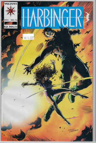 Harbinger Issue # 12 Valiant Comics $4.00