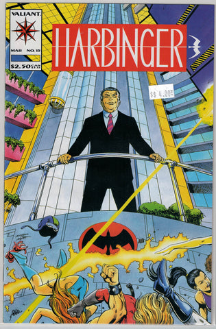 Harbinger Issue # 15 Valiant Comics $4.00