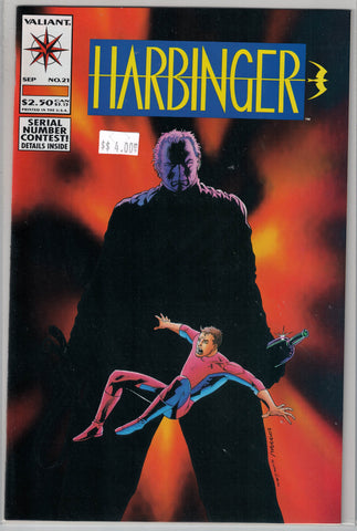 Harbinger Issue # 21 Valiant Comics $4.00