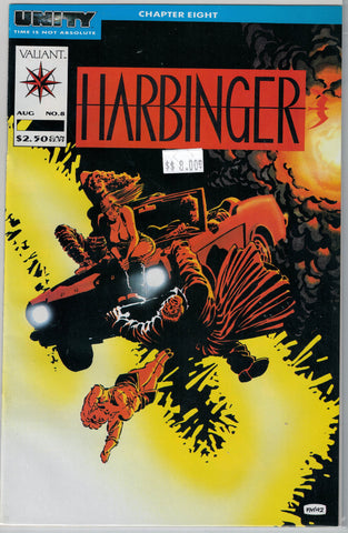 Harbinger Issue #  8 Valiant Comics $8.00