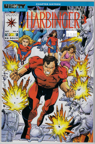 Harbinger Issue #  9 Valiant Comics $8.00