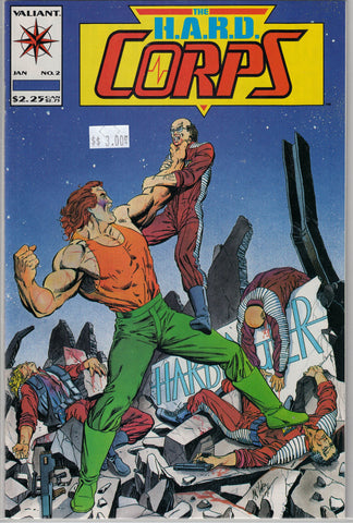 H.A.R.D. Corps # 2 Valiant Comics $3.00