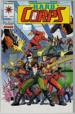 H.A.R.D. Corps # 5 Valiant Comics $3.00