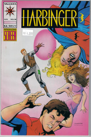Harbinger Issue # 18 Valiant Comics $4.00