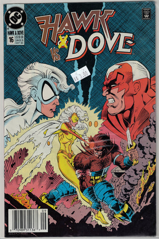 Hawk and Dove Issue # 16 DC Comics $3.00