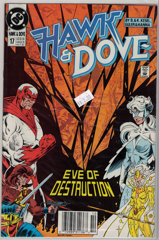 Hawk and Dove Issue # 17 DC Comics $3.00