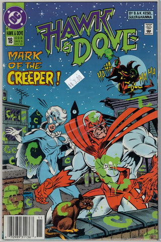 Hawk and Dove Issue # 18 DC Comics $3.00
