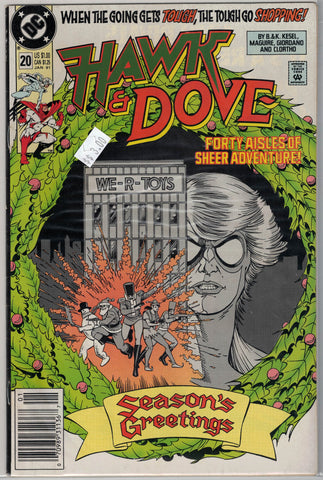 Hawk and Dove Issue # 20 DC Comics $3.00