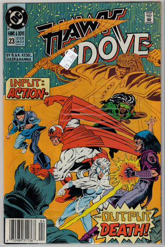 Hawk and Dove Issue # 23 DC Comics $3.00