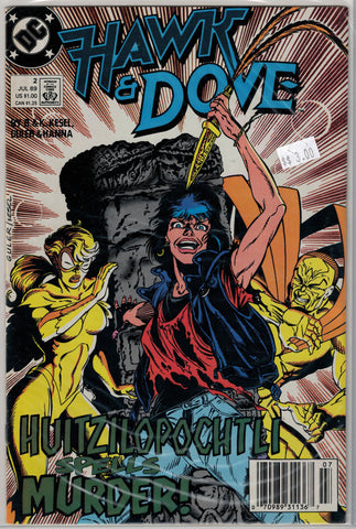 Hawk and Dove Issue #  2 DC Comics $3.00