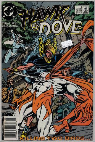 Hawk and Dove Issue #  3 DC Comics $3.00