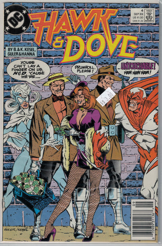 Hawk and Dove Issue #  4 DC Comics $3.00