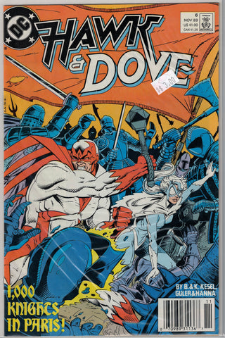 Hawk and Dove Issue #  6 DC Comics $3.00