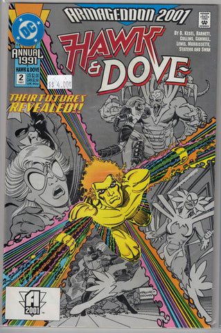 Hawk and Dove Issue # Annual 2 DC Comics $4.00