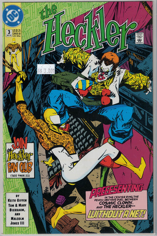 Heckler Issue # 3 DC Comics $3.00