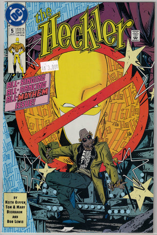 Heckler Issue # 5 DC Comics $3.00