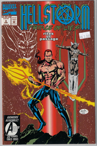 Hellstorm: Prince of Lies Issue # 3 Marvel Comics $3.00