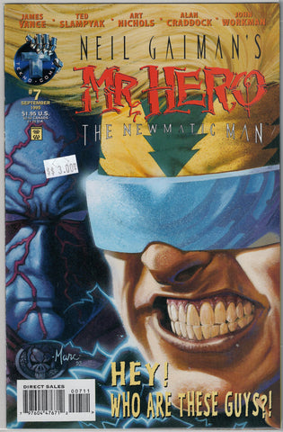 Neil Gaiman's The Newmatic Man Issue # 7 Tekno Comics $3.00